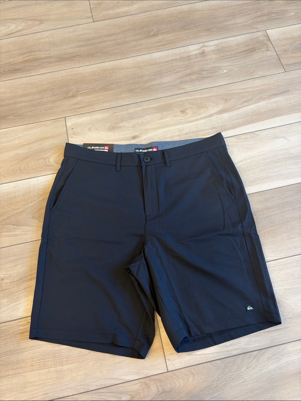 New Quiksilver Men's Navy Hybrid Stretch Shorts